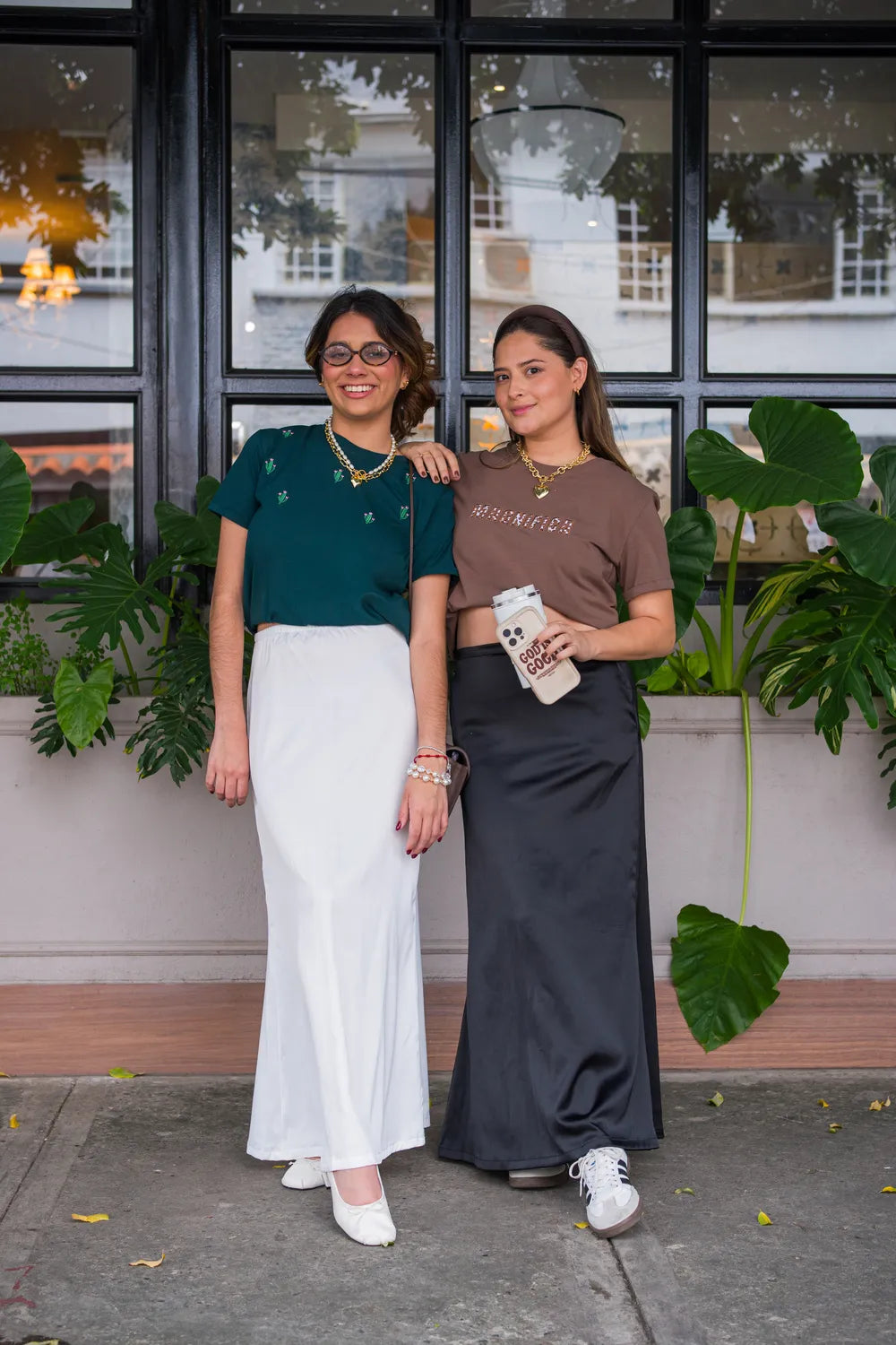 CAMISETA LARGA BORDADA CACTUS REF 013547