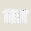 PACK DE 3 CAMISETAS BORDADAS PREMIUM