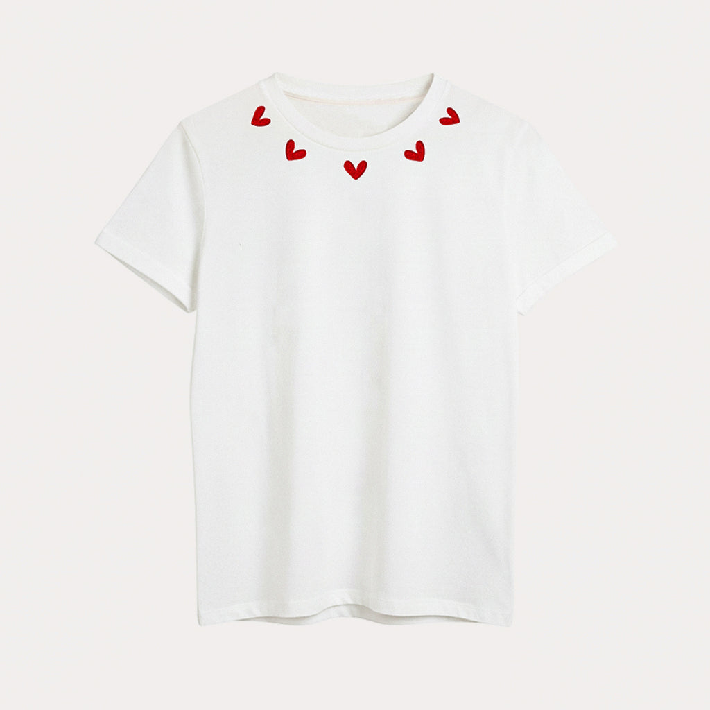 Corazones Cuello Blanca
